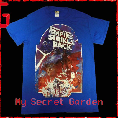 Star Wars - Empire Strikes Back Official Movie T Shirt ( Men S ) ***READY TO SHIP from Hong Kong***